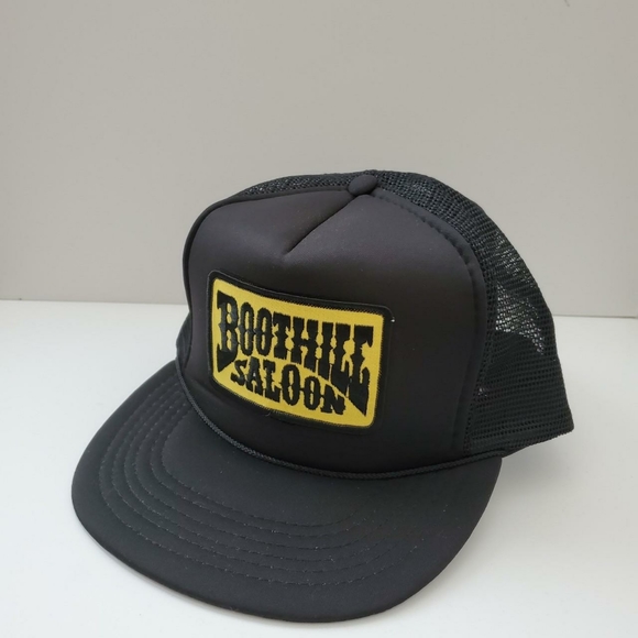 Accessories Vintage Boothill Saloon Snapback Rope Trucker Hat Biker